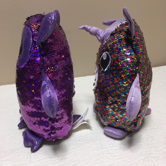 Shimmeez Unicorn & Owl Plush Pair - Picture 3 of 11